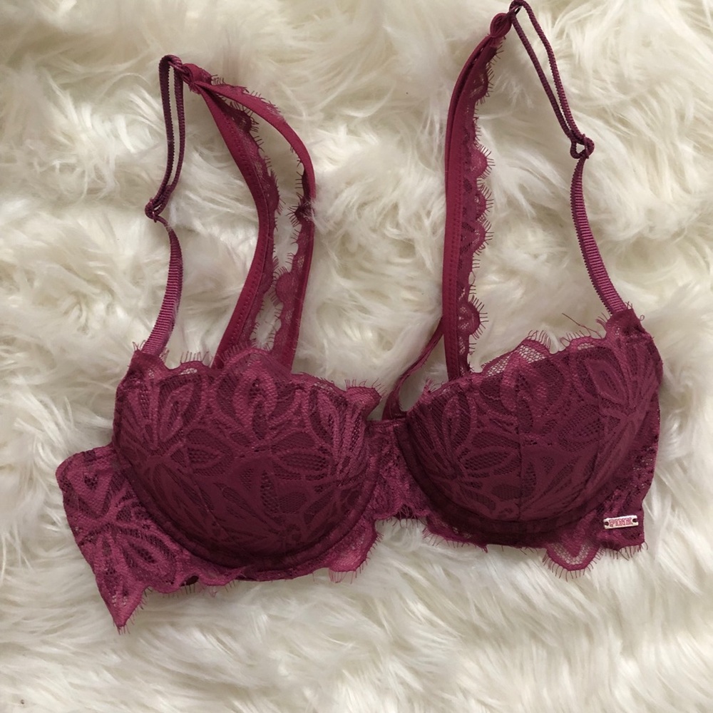 New!! Push Up Bra PINK